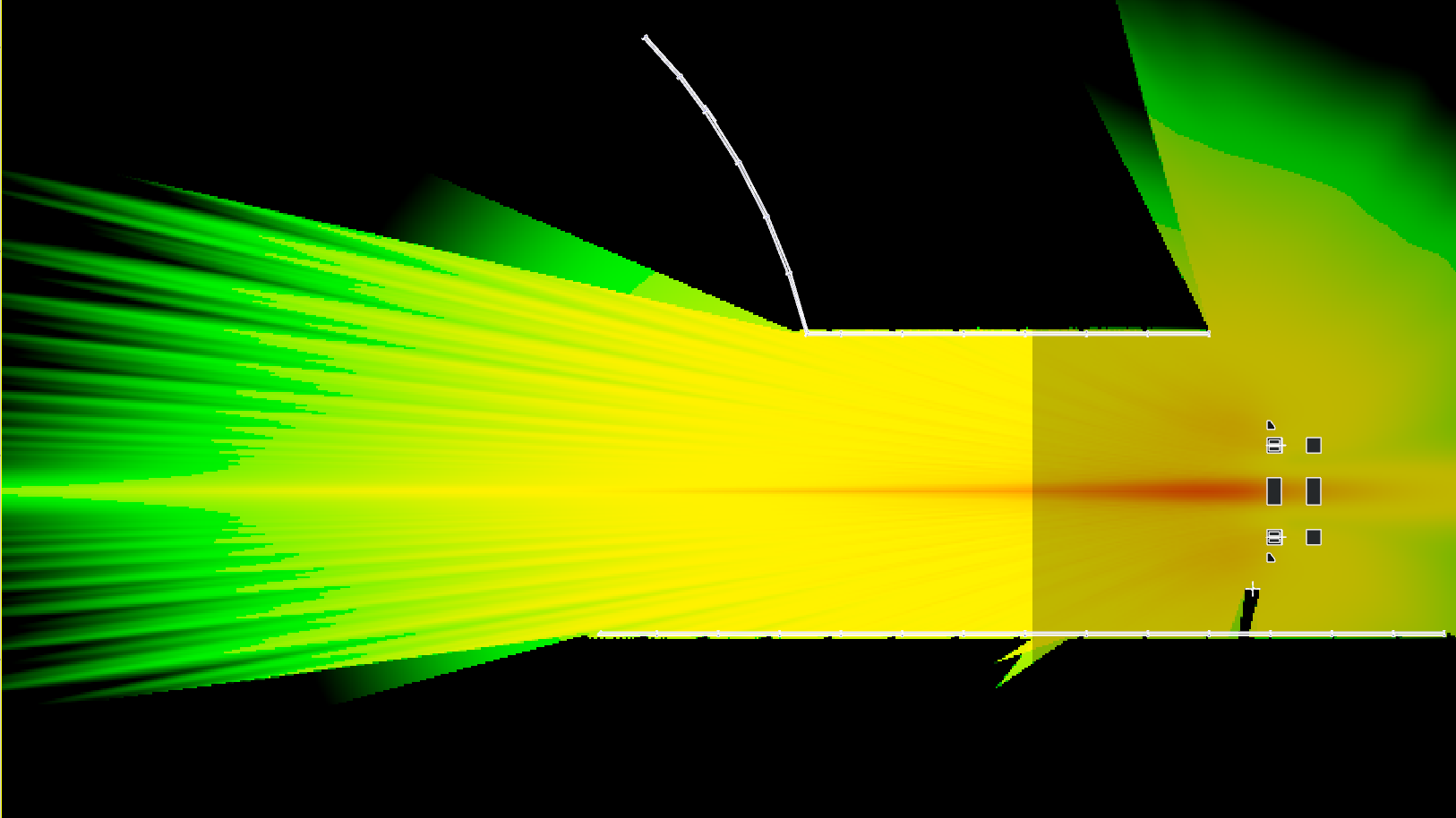 Highs propagation top view